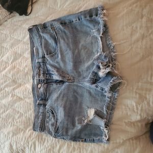 Boyfriend Denim Shorts